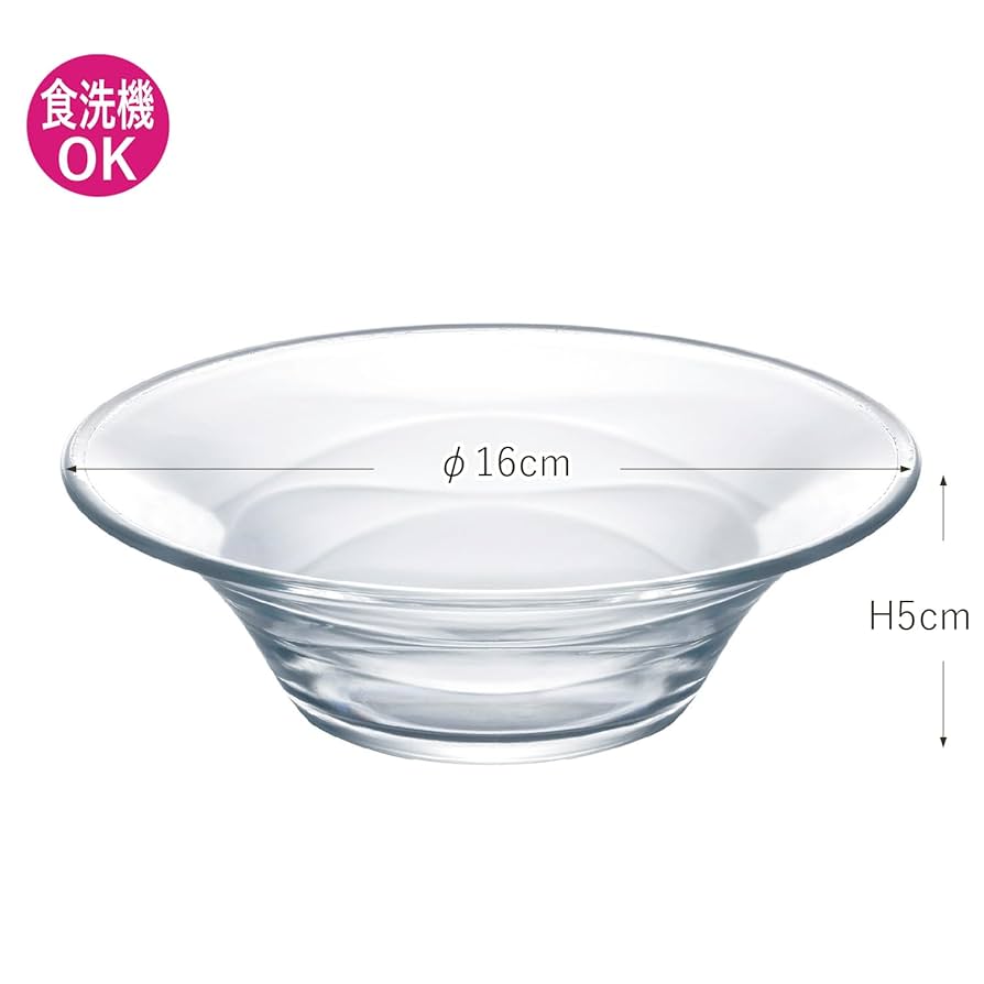 Amazon｜東洋佐々木ガラス ガラス皿 ラフィン ボール 160 ケース